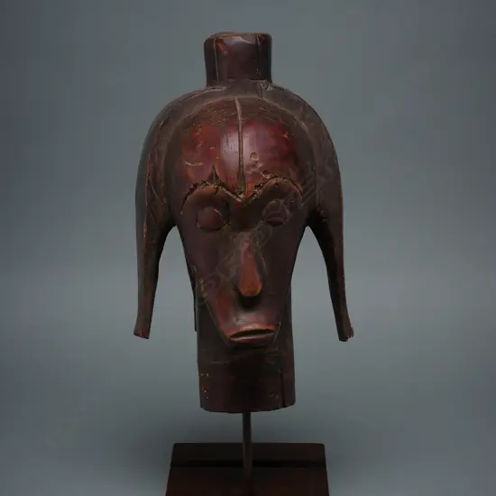 Wooden Fang reliquary guardian bust (Nlô-Byeri – Gabon,